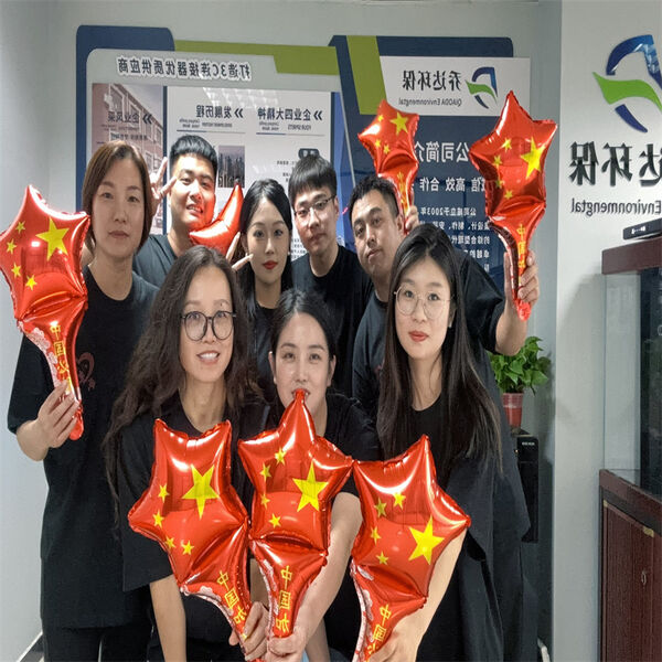 Hebei Qiaoda Environmental Protection Technology Co., Ltd. manufacturer production line