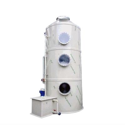 PP-materiaal sproei toren natte scrubber voor de extractie afvalgas absorptie toren