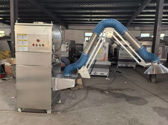 Mobiele roestvrijstalen cartridgefilter fabrieksstofverwijderingssystemen met flexibele arm