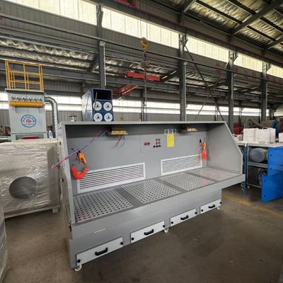 Industriële slijpstofverzamelaar Afdrijftafel met motor met metaalpoetsstofverwijderingsplatform