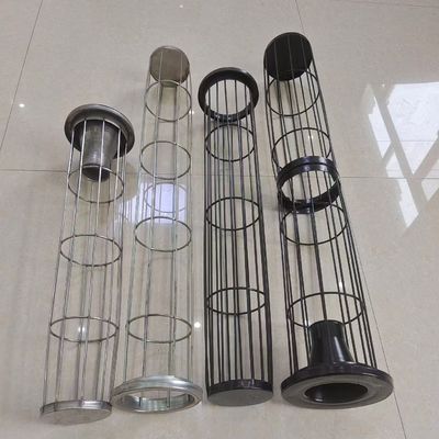 Biologisch siliciumcoating Epoxy industriële stofverzamelaar Filterkooi Baghouse Filterkooien