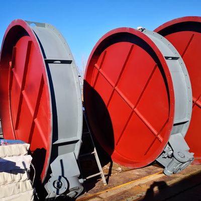 Flankenverbinding elektrische actuator uit roestvrij staal ventilatie vlinderklep aangepaste flens
