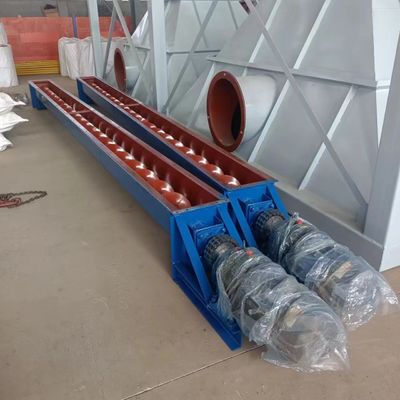 Stalen elektrische schroefconveyor Type U Draagbare graanschroefconveyor