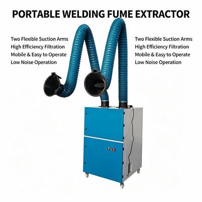 Mobile Welding Fume Extractor | Portable Welding Fume Extraction System