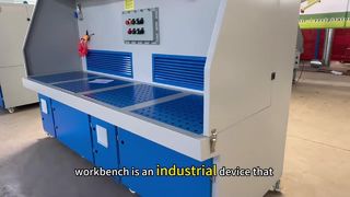 Stofafzuigtafel van 3 m