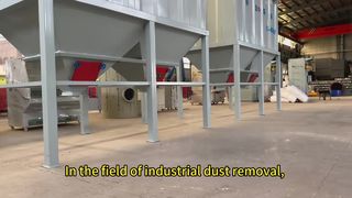 Pulse Jet Baghouse stofverzamelaar